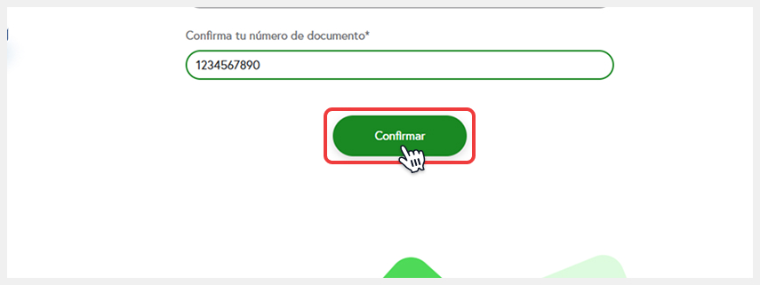 Inicio del proceso de autenticación